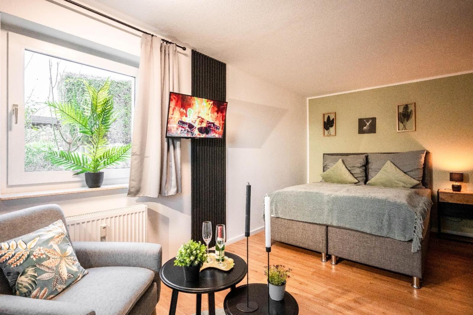 Apartment Ostersiek- Privater Eingang Mit Eigener Terrasse 巴特萨尔茨乌夫伦 外观 照片